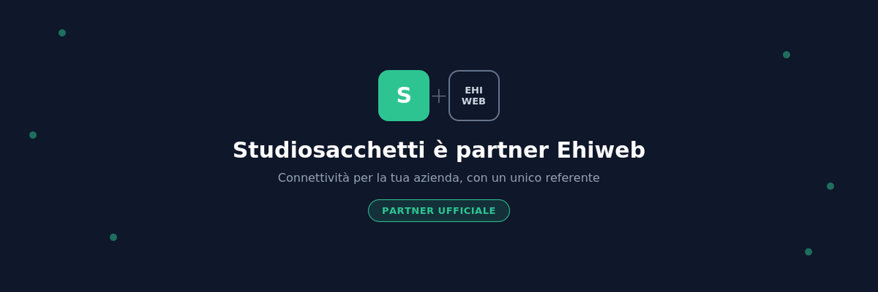 Studiosacchetti, partner Ehiweb